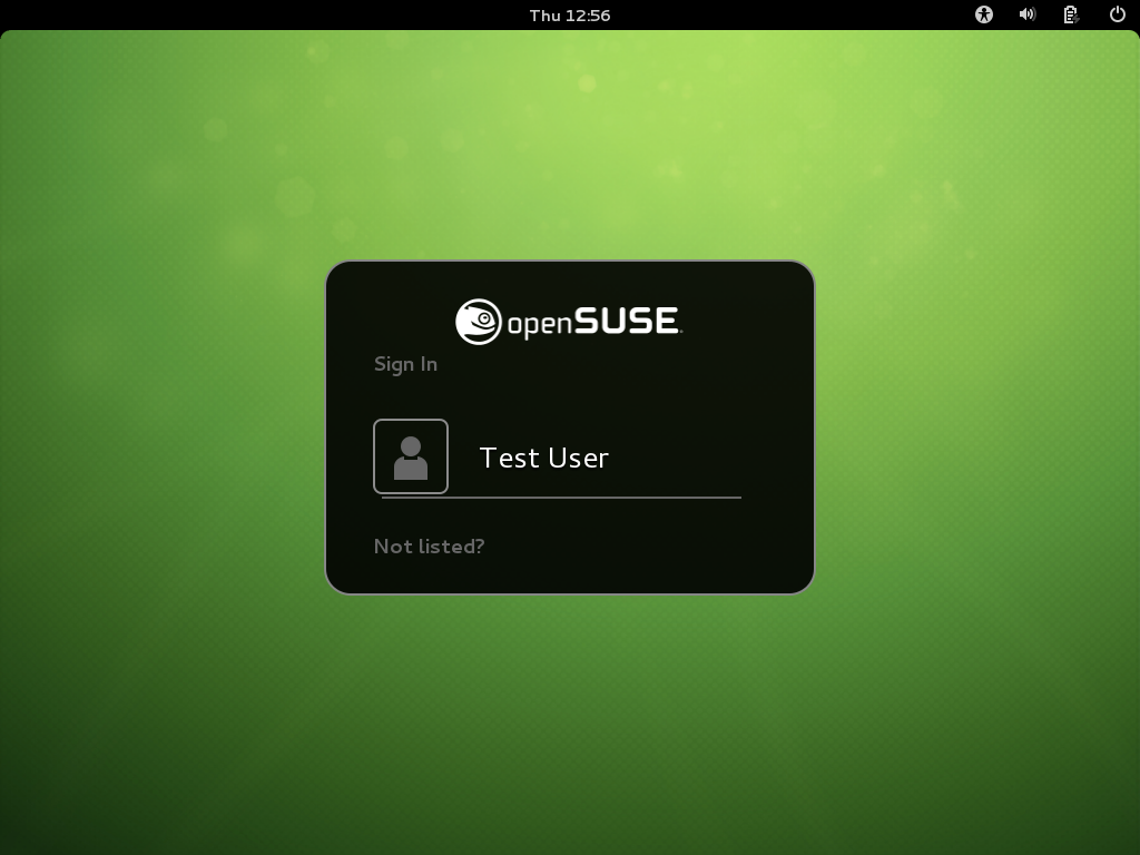 OpenSUSE 12.2 GNOME displaymanager.png