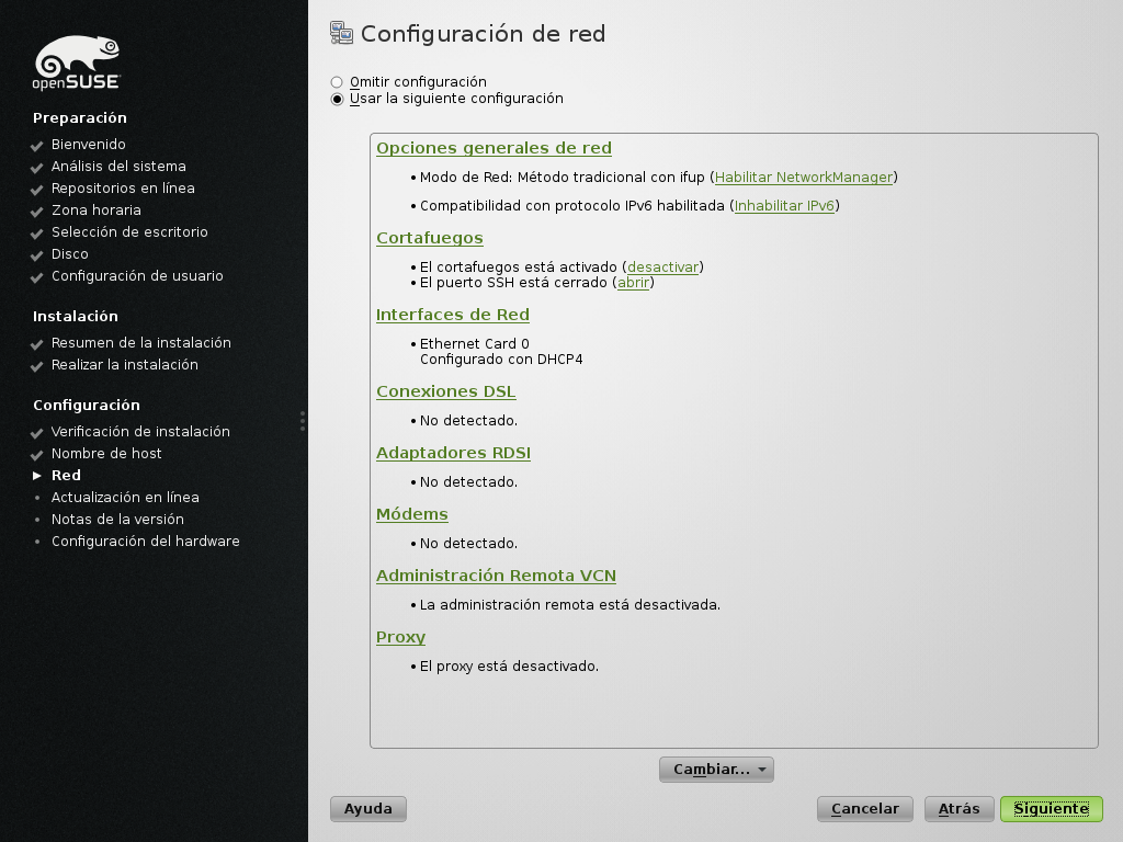 SDBInstalar openSUSE desde el DVD openSUSE Wiki