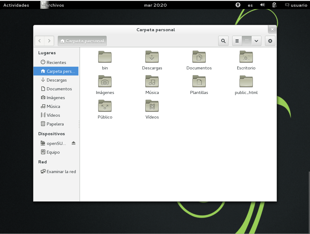 OpenSUSE 12.3 GNOME-nautilus.png