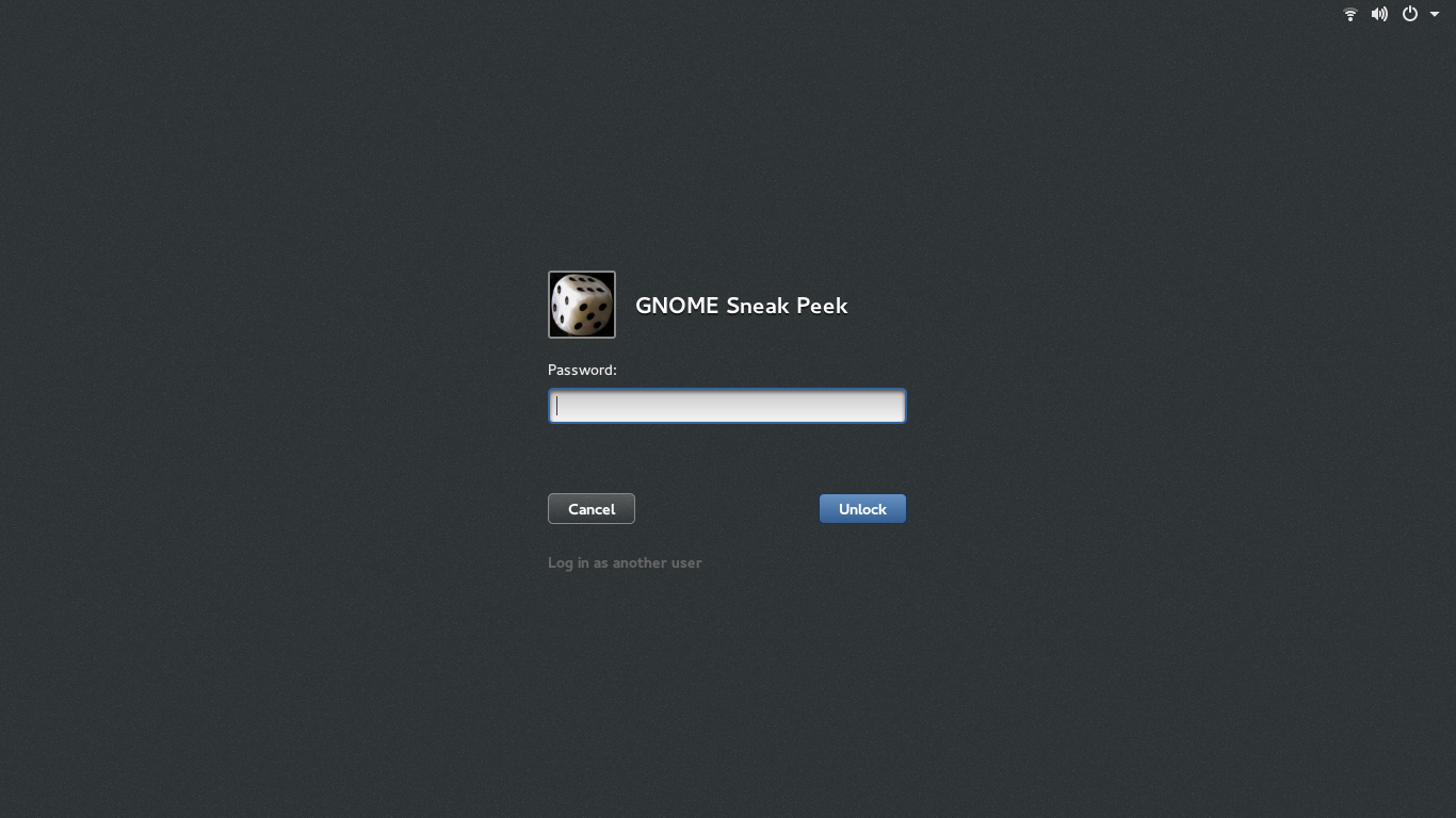 13.2 - GNOME - Lock screen login.png