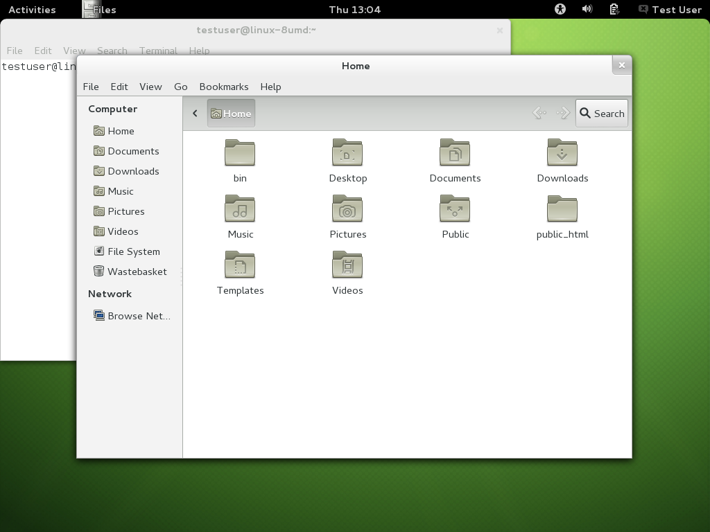 OpenSUSE 12.2 GNOME terminal filemanager.png